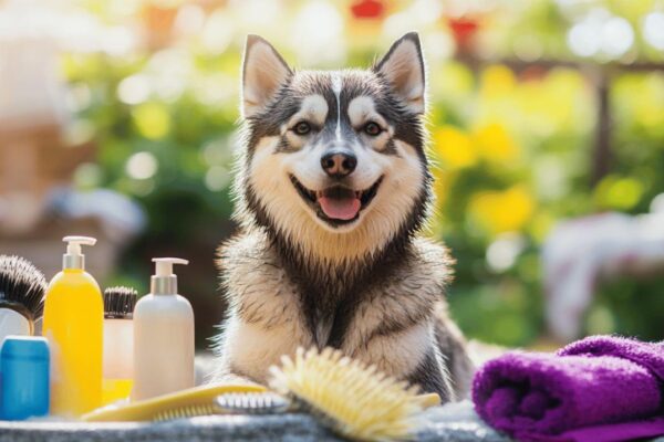 5 Produits de la categorie Hygiene pour Chien indispensables avec vos gants de toilettage
